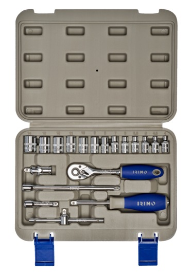 Irimo 1/4" Altıgen Soket Takımı Metrik 19 Parça 109-19-4
