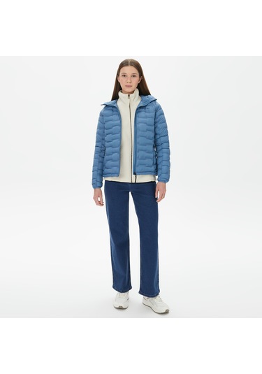 Peak Performance Argon Light Hood Kadın Mavi Outdoor Mont Düz G77865110 Mavi