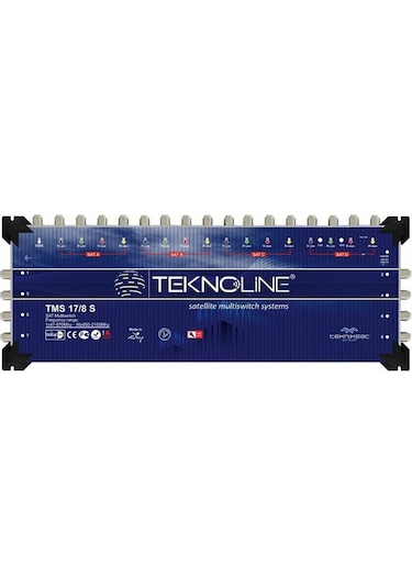17X8 Sonlu Multiswitch Uydu Dağıtım Santrali Teknoline
