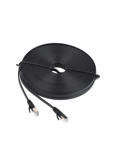 Lemestar Cat7 Ağ Kablosu, 10gbps Hızlı Veri Transferi, 600mhz Bant Genişliği, Altın Kaplı Rj45 Bağlantı, 10 Metre, Mavi