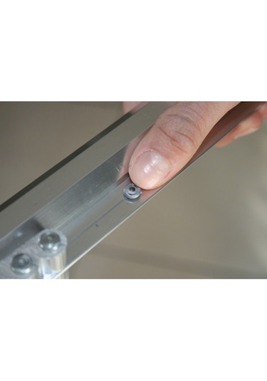 Alüminyum Paslanmaz Balkon Çamaşır Askısı - Çamaşır Kurutmalık Askısı Yuv. Beyaz