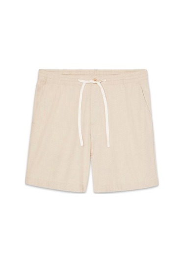 Timberland Tb0a2fd5 Claremont Cotton Krem Erkek Şort Krem