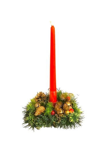 Yılbaşı Tekli Mumluk