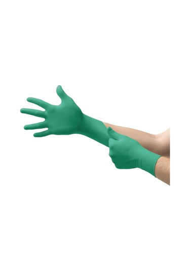 Ansell 92-600 Kimyasal Korumalı Kullanat Nitril İş Eldiveni (100 Adet/Kutu)