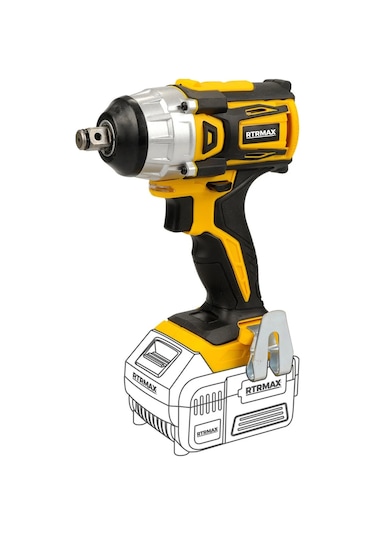 Rrtmax RTX2028B Şarjlı Somun Sıkma Kömürsüz 1/2 - Akü Hariç