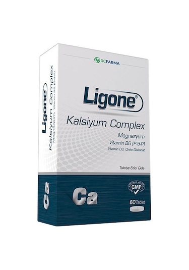 Ligone Kalsiyum Complex 60 Tablet X2 Adet