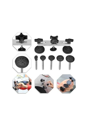 Pazly Oto Kaporta Onarım Alet Seti - Çift Kutuplu Köprü Göçük Düzeltme