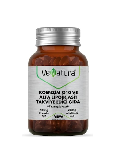 Venatura Qoenzim Q10 ve Alfa Lipoik Asit 60 Kapsül