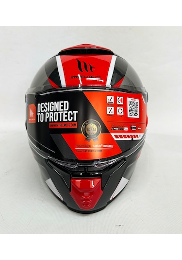 Mt Thunder 4 Sv Freeway Şeffaf Vizörlü Kask Parlak Renk - Iç Güneş Vizörlü Motosiklet Kaskı Siyah Gri