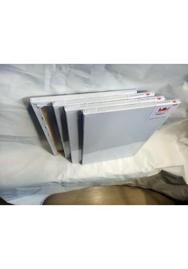 Tuval 4'lü 35*50 Çift Astarlı Arkadan Zımbalı Moranka Tuval&Boya