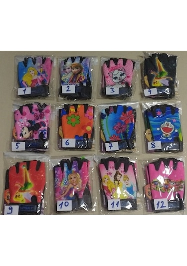 Kız Çocuk Eldiveni Bisiklet & Kaykay