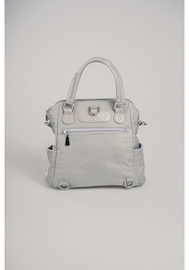 Ççs Kadın 17894 Omuz Ve Sırt Çantası Gri