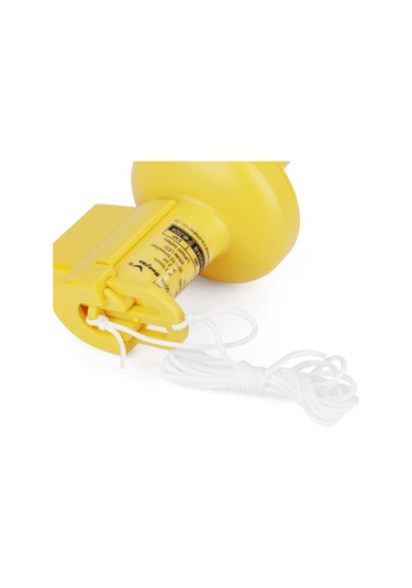 Ranyeek Kurtarma Halısı Işıklı Feneri - 2 Saat Süreyle 2 Cd Parlaklık, Plastik Malzeme, Dahili Litiyum Pil Sarı