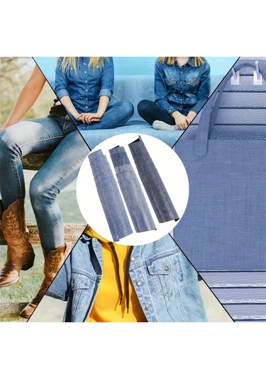 3/rulo Jean Ütü Yaması, 8 X 50 Cm Onarım Yamaları, Giyim, Çocuk Çok Renkli