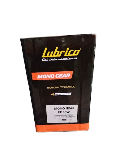 Lubrico Mono Gear EP 80W Oto Dişli Yağı - 16 L