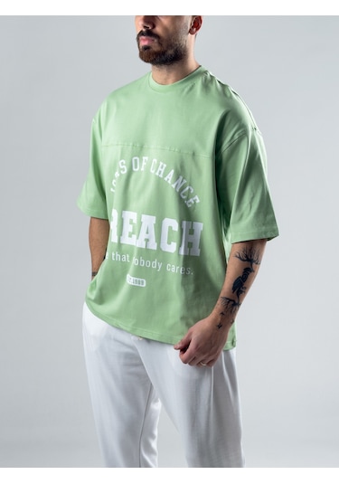 Cocopelli Yeşil Preach Erkek T-shirt Coc2999
