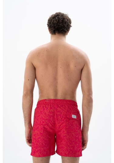 Arma Erkek Regular Fit Çok Renkli Mayo Deniz Şortu Y25525278001 Pembe-p5 Koyu Pembe