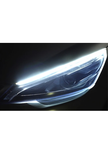 Far Üstü Kayar Led Açılış Animasyonlu Selamlamalı 60cm 2 Adet