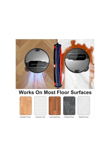 Junzhuodianpu Roborock G30 Space/saros Z70 Elektrikli Süpürge Aksesuarları: Üçlü Kesme Fırçası, Yan Fırça, Toz Torbası, Filtre, Paspas Matı