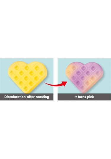 Pilli Işıklı Sesli Oyuncak Waffle Makinesi