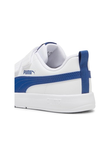 Puma Courtflex V3 V Ps-white-clyde Royal Çocuk Ayakkabı-beyaz-2012 Beyaz