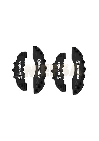 Her Araca Uyumlu Brembo Kaliper Kapağı Beyaz Renk 4'lü Set