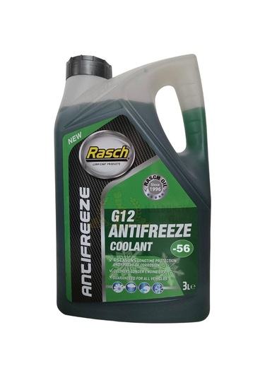 Rasch G12 Organik Radyatör Antifriz Yeşil -56 - 3 Lt.