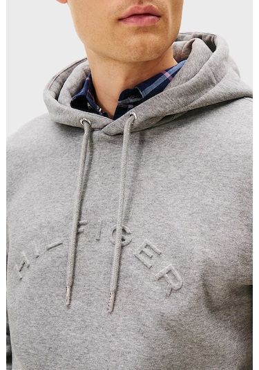 Tommy Hilfiger Erkek Sweat Mw0mw40479 P91 Gri Gri Tommy Hilfiger Erkek Sweat Mw0mw40479 P91 Gri Gri