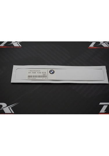Bmw 530E Bagaj Krom Metal 3M 3D Yazı Logo (527710216)