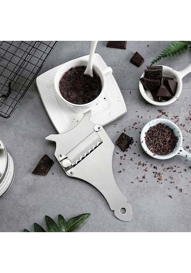 Cbtx Çatal Şeklinde Çikolata Planya Paslanmaz Çelik Trüf Dilimleme Peynir Rende