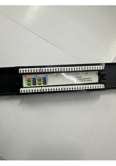 16 Port Patch Panel 16 Port Cat6 Patch Panel