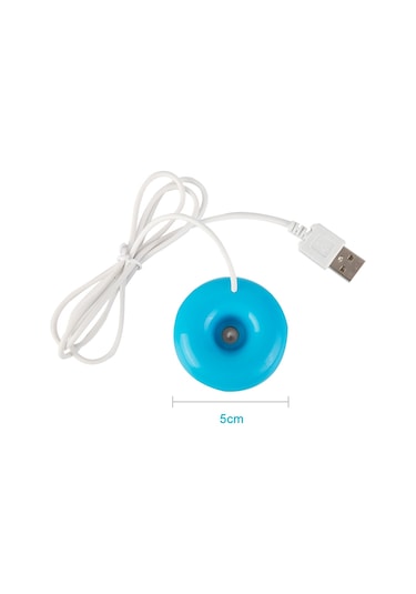 Donut Şekli Mini Usb Hava Nemlendirici Aroma Difüzör Arıtma Pembe