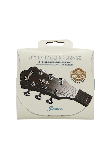 Ibanez IACSP61C Phosphor Bronze Extra Light Takım Tel Akustik Git