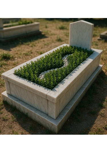 Mezar - Kabir Bitki Seti - 10 Adet Yeşil Taflan Greenspire 25-30