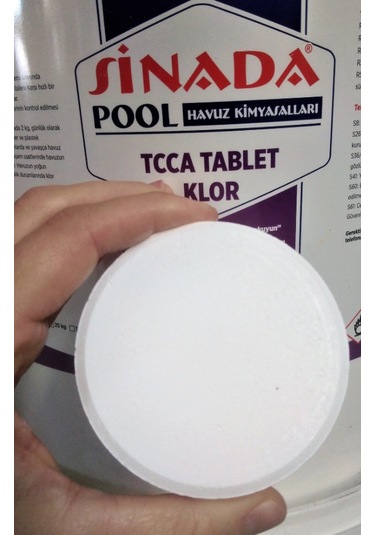 Sinada %90 Tablet Klor 20 Kg - %90 Chlorine Tablets-toptancıyızbiz