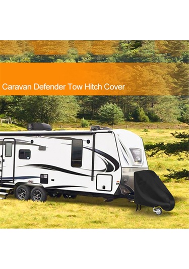 Shineyee Karavan Çekme Kancası Kılıfı - Su Geçirmez, Toz Ve Kar Koruma, 600d Oxford Kumaş, Ayarlanabilir Kayış