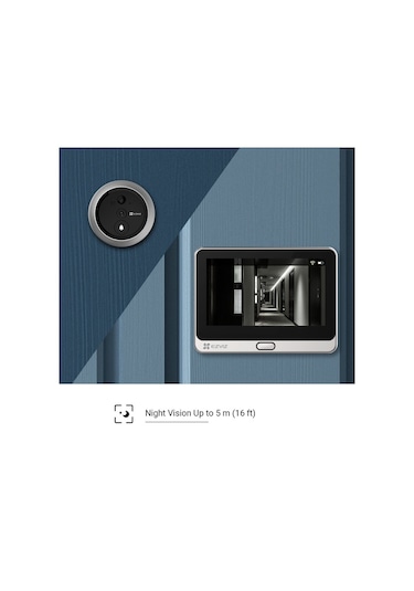 EZVIZ DP2C Kablosuz Kapı Dürbünlü Kapı Zili