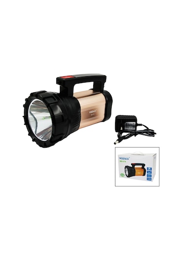 20w El Feneri - Projektör - Fiş Şarjlı - Metal Gövde - Powerbank 4172 Çok Renkli