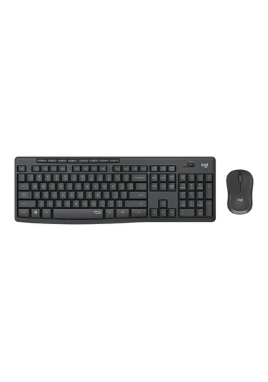 Logıtech Mk295 Q Tr Siyah Kablosuz Klavye+mouse Set