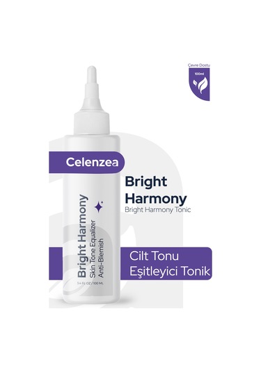 Celenzea Bright Harmony Leke Karşıtı ve Cilt Tonu Eşitleyici ve Gözenek Sıkılaştırıcı Tonik 100 ML