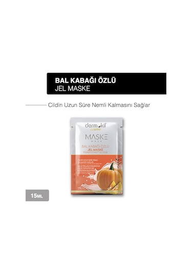 Dermokil Bal Kabağı Özlü Jel Maske 15 Ml