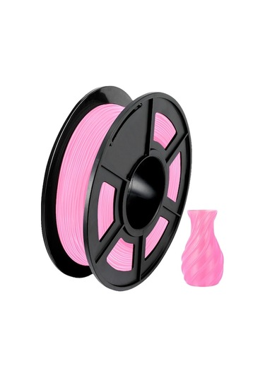 Sunlu Tpu 3d Yazıcı Filamenti 1.75mm Boyutsal Doğruluk +/- 0.02mm 0.5kg 1.1lbs Makara, Pembe