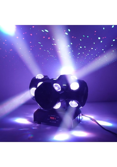 Dj Pro Stage 4 Head 16x10 Watt Led Beam-lazer-strobe Robot Işık