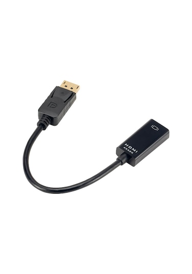 Wozlo 4K Displayport to Hdmi Display Port HDMI Çevirici Dönüştürücü Kablo