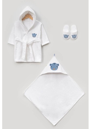 Bebitof Sevimli Kaplan Desenli %100 Pamuk Bebek Bornoz Seti 0-2 Yaş Kutulu Bbtf.byz.30056 0 - 24 Ay Bebitof Sevimli Kaplan Desenli %100 Pamuk Bebek Bornoz Seti 0-2 Yaş Kutulu Bbtf.byz.30056 0 - 24 Ay