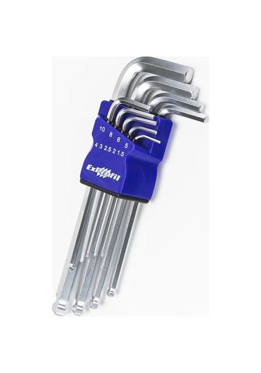 Exprofil G-şeklinde Küre Uçlu Altıgen Hex Anahtar Seti 458556226