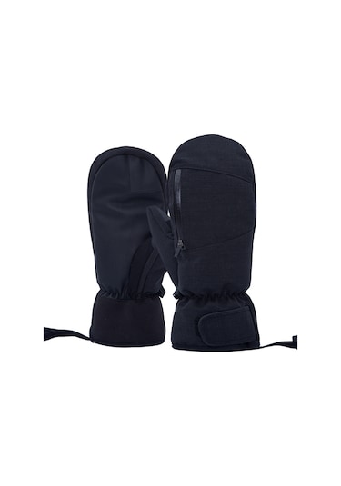 Wezone Siyah Xl Kayak Eldiveni: 360 Derece Isı, Dokunmatik Ekran, Su Geçirmez Ve Dayanıklı Siyah