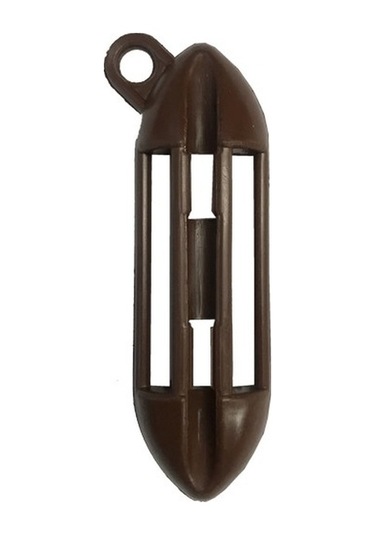 Labrax Balık Dizgisi Plastik Aparatı - Kahverengi