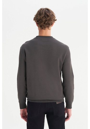 Wrangler Small Logo Antrasit Erkek Sweatshirt W252025533w Antrasit