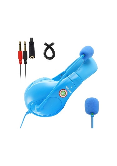 Kablolu Mavi Kulaklık - Mavi